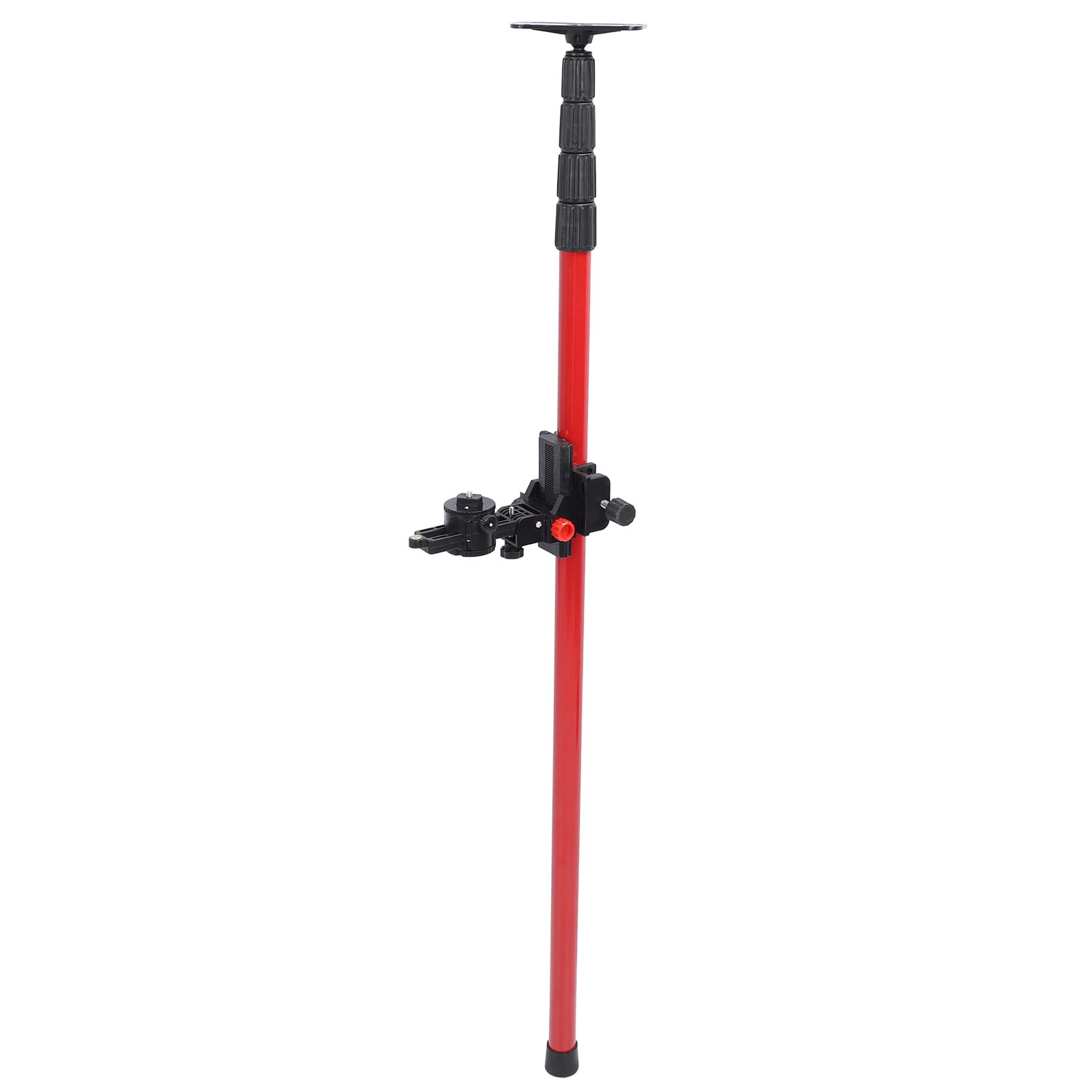 Herramienta de Nivel, Poste Telescópico, Varilla de Montaje Infrarroja Ajustable para Techo, Extensión Resistente de 4M de Largo para Ingenieros Contratistas