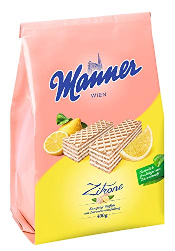 Manner Zitronencreme Schnitten