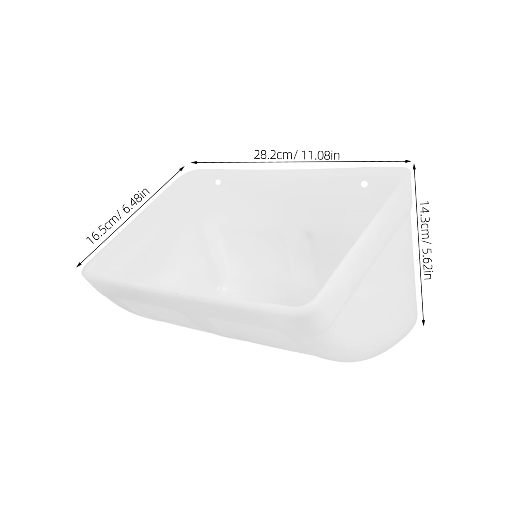 BESPORTBLE 2 Juegos Comedero Automático para Pollos de Contenedor de Alimentación Colgante para Aves de Corral de Limpiar y Práctico Material Ligero y Sanitario