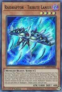 Yu-Gi-Oh! Ultra Rare Raidraptor - Tribute Lanius (GFTP-EN084) 1st Edition Card - Mint Condition