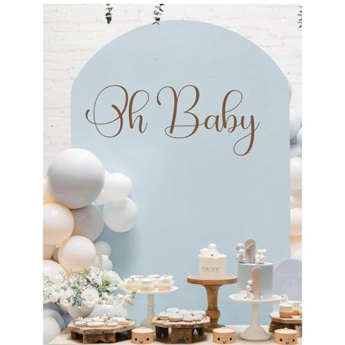 Vinilo decorativo Oh Baby para baby shower miniatura 3