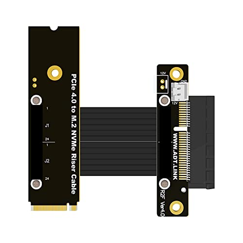 M.2 NVME a PCIE X4 adaptador flexible PCI-E 4.0 R42UF extensor SSD de 20cm 3