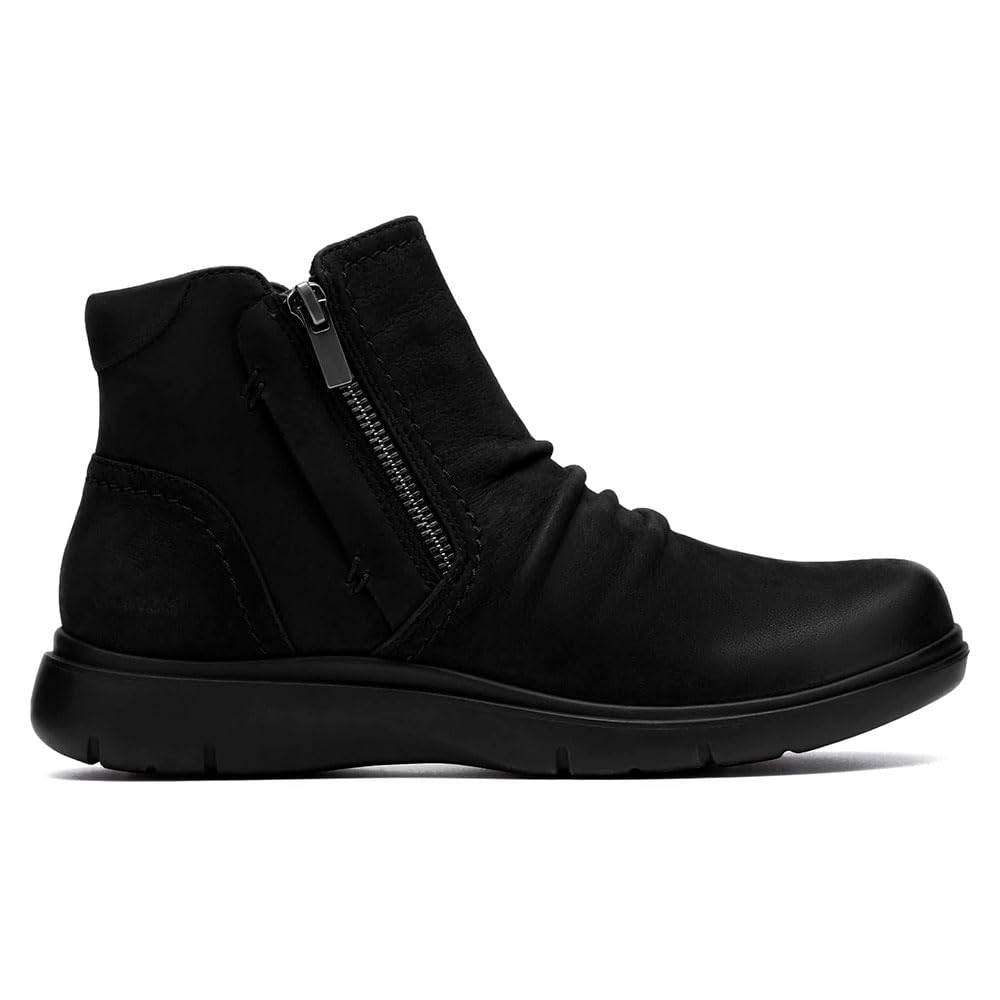 Clarks Premium Certina Ruby, Botas Modelo Chukka Mujer, Gamuza marrón Oscuro, 37 EU