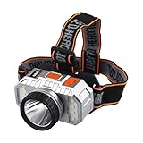 Honseadek Linterna LED montada en la cabeza, impermeable, para camping, pesca, USB