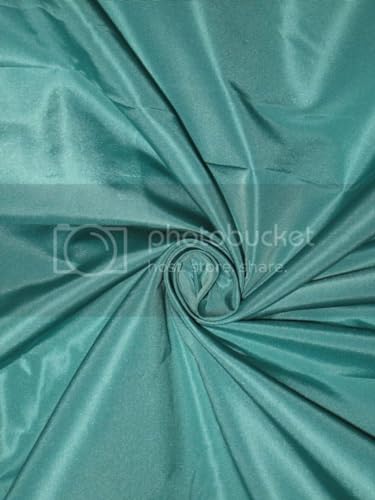 Tissu taffetas 100% pure soie bleu marine de 137 cm au metre pour haute couture
