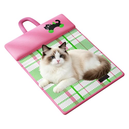 Cojín refrescante para climas cálidos y alfombra para perros transpirable e impermeable 8