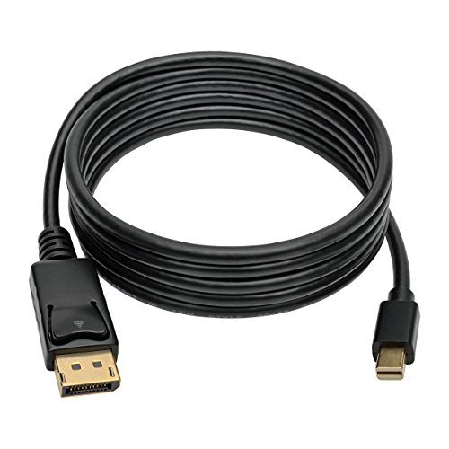 Tripp Lite Mini Displayport To Displayport Cable, 4K X 2K @ 60Hz, 4096 X 2160 (M/M), Black, 6-Ft (P583-006-Bk) #TOP1