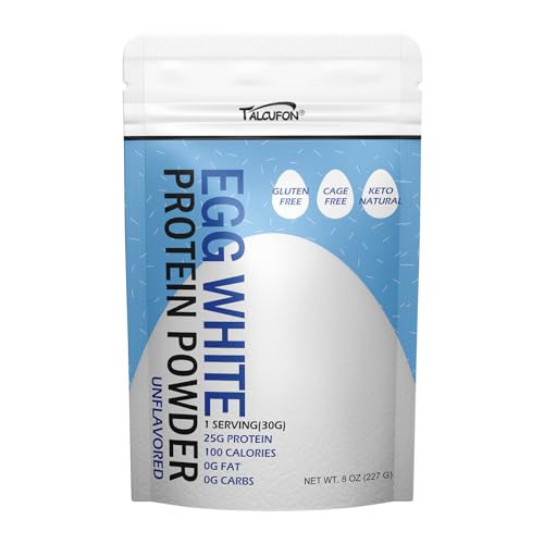 image for Talcufon Egg White Protein Powder 8Oz Pasteurized No Additives, High P