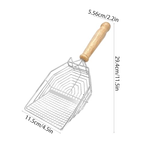 Colher de areia para gatinhos, levantador de cocô de gatinho,Coletor de caixa de areia | Pá de canto