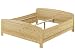 Produktbild Erst-Holz® Seniorenbett extra hoch 180x200 Doppelbett Holzbett Massivholz Kiefer Bett ohne Zubehör 60.44-18 oR