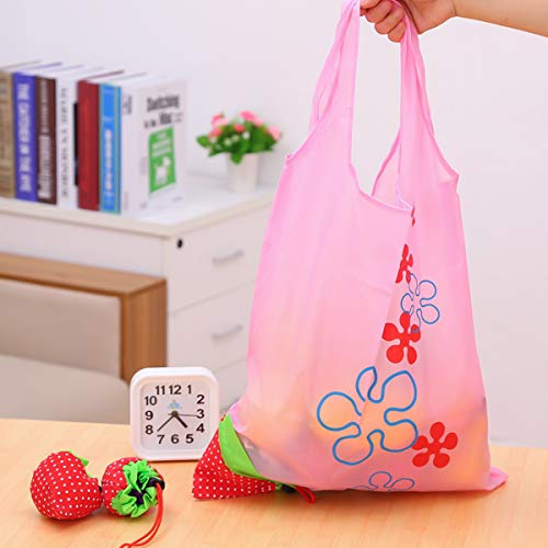 Opvouwbare Boodschappentas, Boodschappentas, Boodschappentas Riutilizzabile, Herbruikbare Boodschappentas, Aardbei… - Image 3