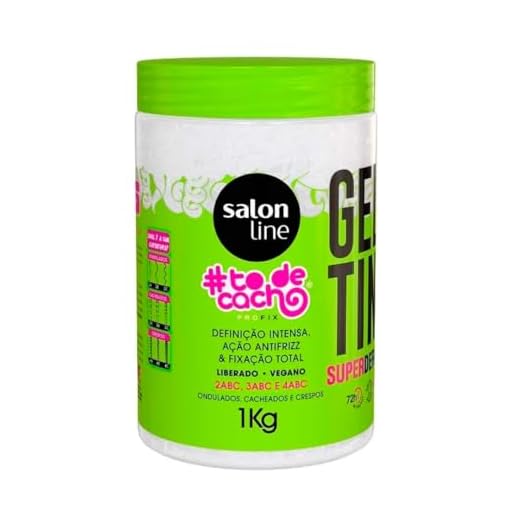 Salon Line, Gelatina Capilar, ToDeCacho, Super Definição, Vegano - Cabelos Ondulados, Cacheados e Crespos, 1 Kg