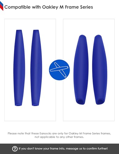 Image of BLAZERBUCK Replacement Earsocks for Oakley M Frame Series Sunglasses