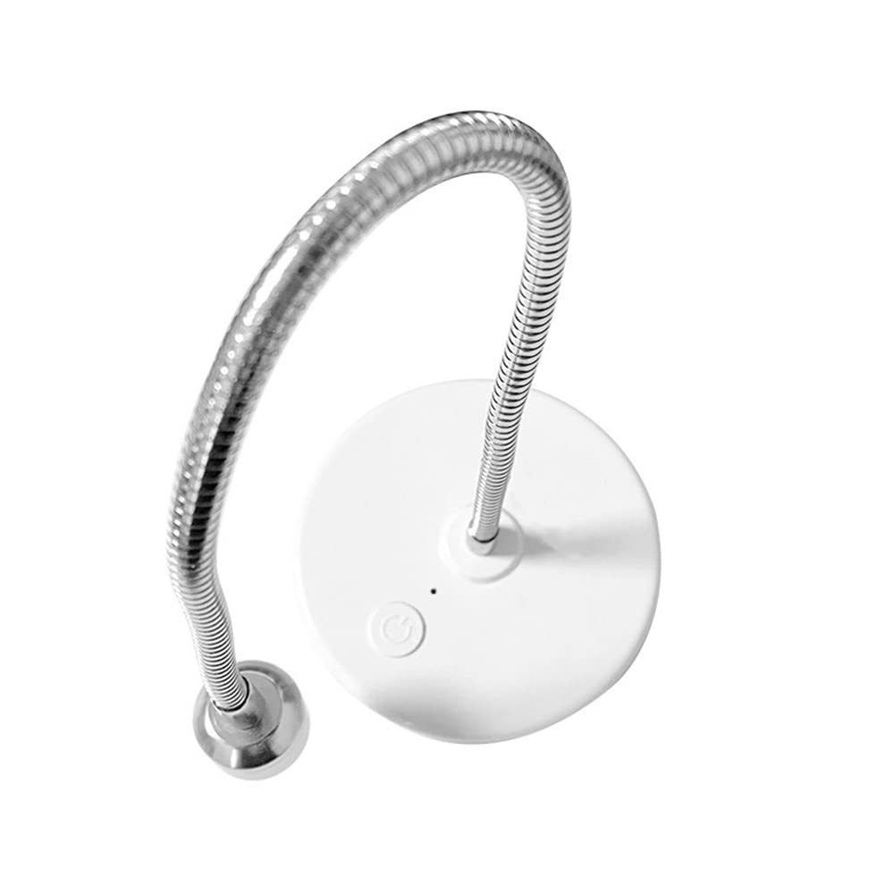 Luz UV para uñas de gel, lámpara LED UV para uñas, lámpara LED UV para uñas, lámpara de gel X, lámpara portátil recargable de cuello de ganso, luces de uñas para tiras de uñas de gel