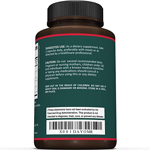 Premium Uric Acid Support Supplement – Uric Acid Cleanse & Kidney Support – Includes Tart Cherry, Chanca Piedra, Celery Extract & Turmeric - Uric Acid Support Formula – 60 Veggie Capsules #TOP2
