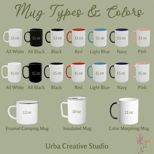 Taza personalizada para mamá con nombres de niños miniatura 6