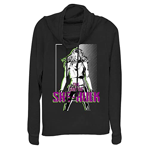 Chemise Marvel femme grande taille XXL pyjama noir salle de bain