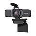 Produktbild Amcrest 1080P Webcam mit Mikrofon und Datenschutzabdeckung, Webkamera, USB-Kamera, Computer-HD-Streaming-Webcam für PC, Desktop und Laptop mit Mikrofon, Weitwinkelobjektiv (AWC201-B)