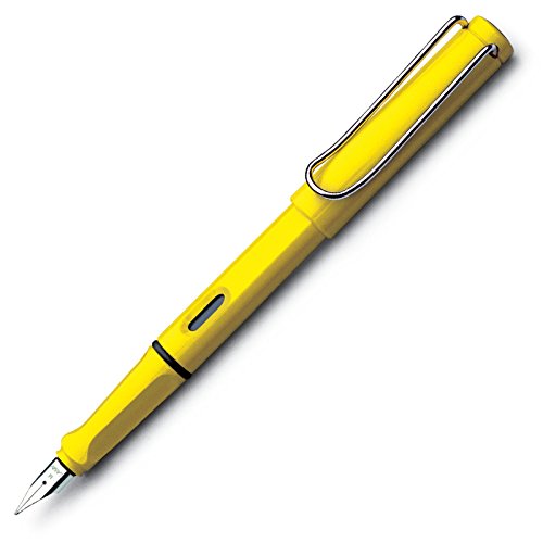 Lamy Safari pluma estilográfica amarillo - cursiva