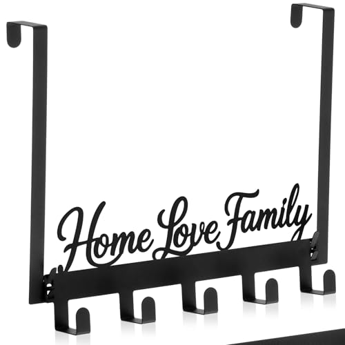 Reallnaive Home Love Family Over The Door Hooks Bathroom Decor