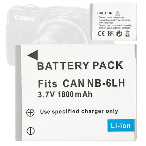 Aousavo NB 6L NB 6LH   Batería de repuesto compatible con Canon Powershot SX710, SX700 HS, S95, SX280 HS, SX540 HS, S120, SX520 HS, SX600 HS, SX610 HS, SX520 HS