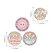 HEYTRCO 4PCS Inspirational Phrashes Enamel Pins Bulk, Cartoon Cute Cool Girly Positive Sunshine Lapel Backpack Hat Pin Set, Decorative Crooches Button for Jeans, Jackets, Bags, Dress, Shoes