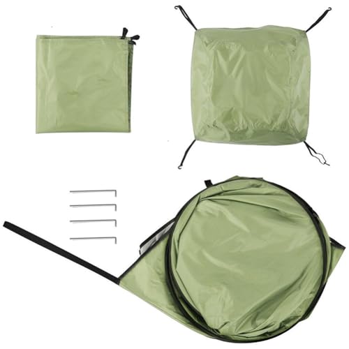 Tente de douche pop-up portable, cabine de salle de bain pour randonnée - 5