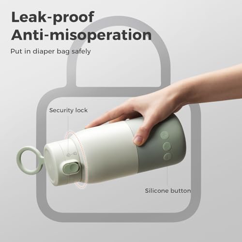 image for BOLOLO Portable Bottle Warmer for Travel, Super Fast Charging, Instant