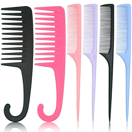 Set de 6 Peines Desenredantes para Cabello Rizado miniatura 3
