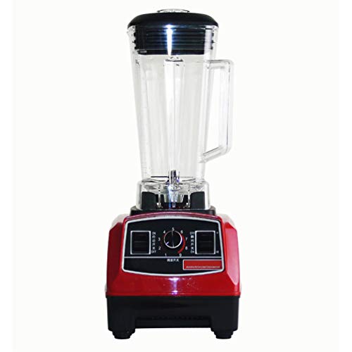 KUANDAR Household Blender Multi-functional Smoothie Maker and Mixer for Juicers Fruit Vegetable Automatic Blender Ice Crusher Easy to clean, Red