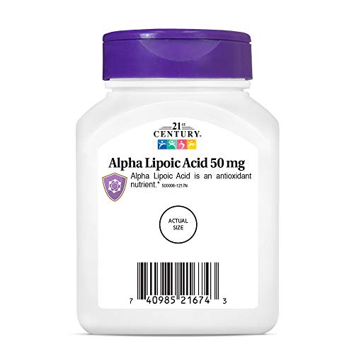 21St Century Alpha Lipoic Acid Tablets, 90 Count #TOP4