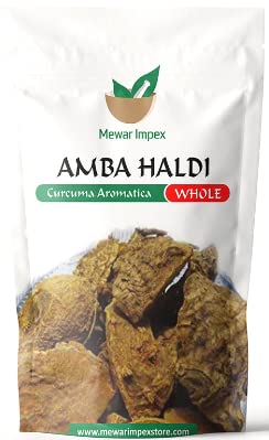 Mewar Impex Amba Haldi Sticks 200 gm - Jangli Haldi - Curcuma Aromatica - Wild Turmeric (B09LD7M1KK) Amazon Price History, Amazon Price Tracker
