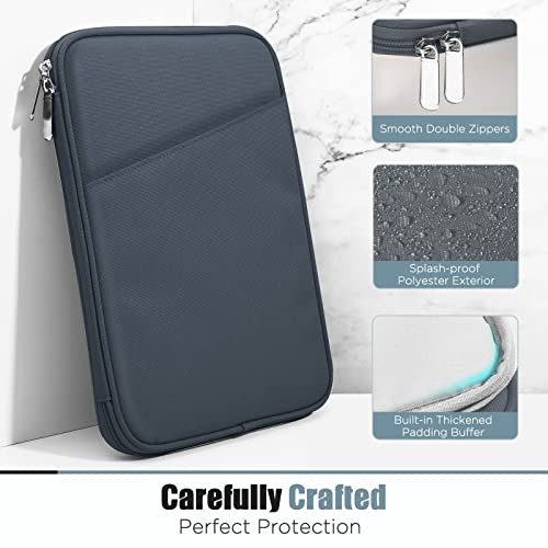 Image of TiMOVO 9-11 inch Tablet Sleeve Bag for iPad 11-inch A16 2025, iPad 10.9 inch /10.2 inch| Air 11 Inch /5th /4th Gen. 10.9 inch, Galaxy Tab A9+ /A11Plus 11 inch, Protective Bag with Pocket, Space Gray
