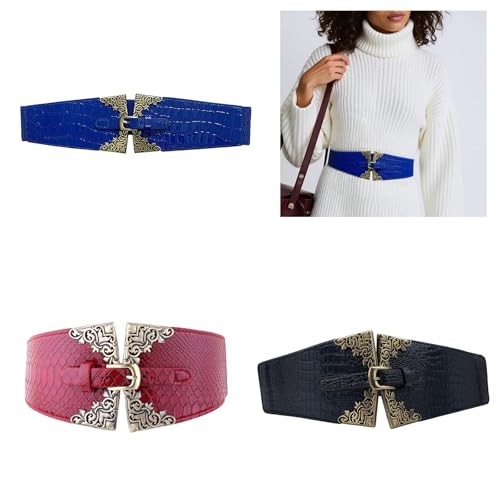 PU Waist Chain Underbust Waistband Elegant Chain Cowgirl Belt For Women Proms Club Party For Jeans Dresses2