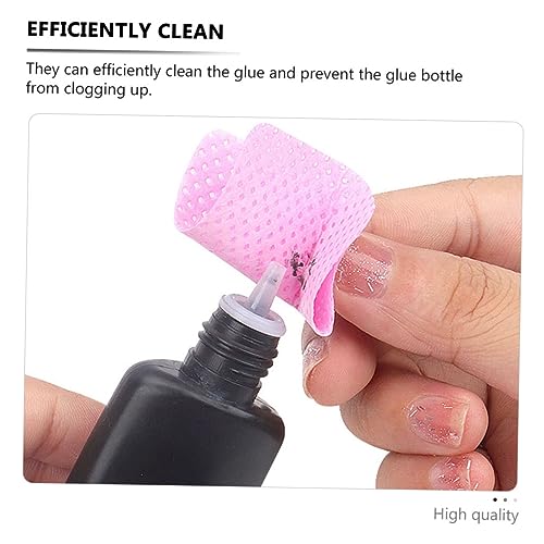 Lingettes de nettoyage pour colle anti obstruction buse extension cils - 7