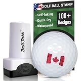 Ball Tatt - Canada Golf Ball Stamp, Golf Ball Stamper, Self-Inking Golf Ball Stamp Markers, Reusable Golf Ball...