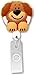 Dog 3D Rubber Retractable Badge Holder