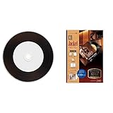 最安!Verbatim バーベイタム 音楽用 CD-R レコードデザイン 80分 30枚 ホワイトプリンタブル Phono-R (フォノアール) AR80FHP30SV7 & CD ジャケットキット CDサイズのミニレコード風 CER-CD-IN01