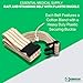 Essential Medical Supply Cotton Blend Walking Gait and Standing Belt with Secure Plastic Buckle, 54 Inch Length - Perfect for Elderly and Patients Requiring Assistance with Transfers