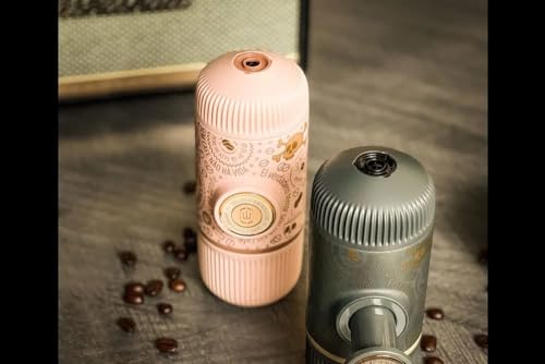 Wacaco Nanopresso Dark Souls Portable Espresso Machine with Travel Case, 18 Bar High Extraction Power, 80ml Water Capacity, Works with NS Capsule Adapter, for - Image 7