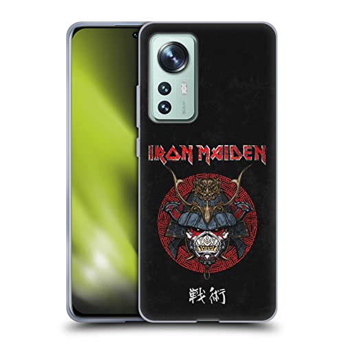 Head Case Designs sous Licence Officielle Iron Maiden Samouraï Eddie Vie Serpent Senjutsu Coque en Gel Doux Compatible avec Xiaomi 12 Pro Cover