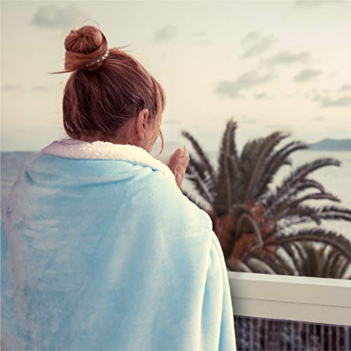 Bedsure, coperta calda e morbida, in tessuto