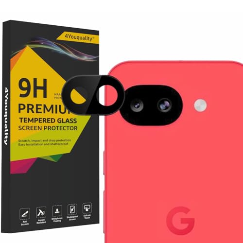 Image of 4youquality Back Camera Lens Protector Compatible with Google Pixel 10A (1 Pack) | 9H Tempered Glass Camera Guard | Military-Grade Protection | Ultra Clear HD | Bubble-Free Easy Installation | Case Friendly Design