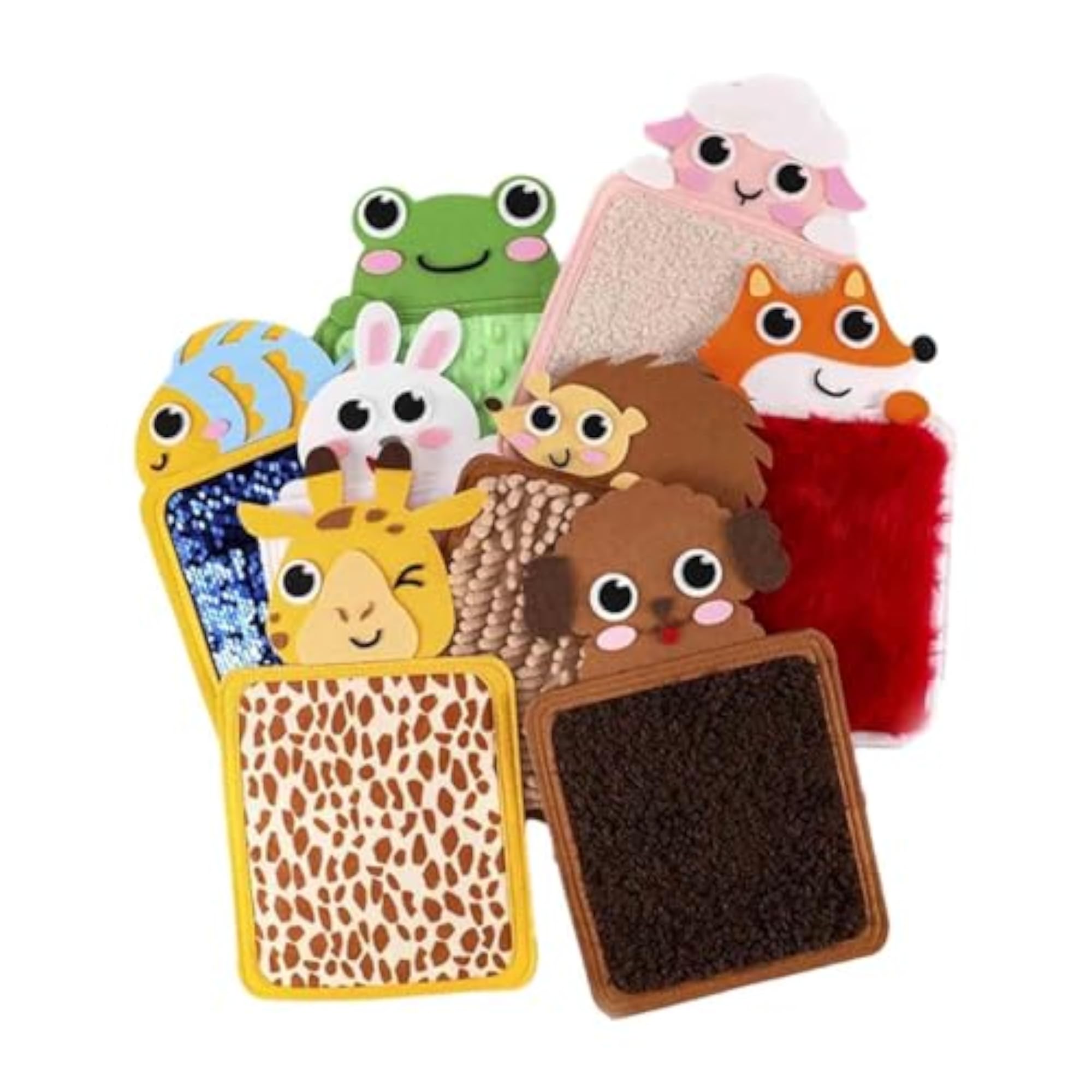 8 Pieces Educational Sensory Mats for Kids
