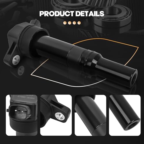 UF651 Ignition Coil, Replacement Part Fits Hyundai Tucson Elantra GT, Kia Soul Forte 2011-2020 1.8L 2.0L L4 Engines - Replaces 27300-2E000 5C1861 GN10633-1 Pack by HMJXF - Used condition - Image 4