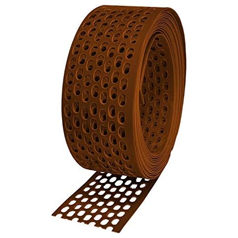 Haeusler-Shop - Rejilla protectora para pájaros (80 mm de ancho, 1 rollo de 5 m), color marrón Cover