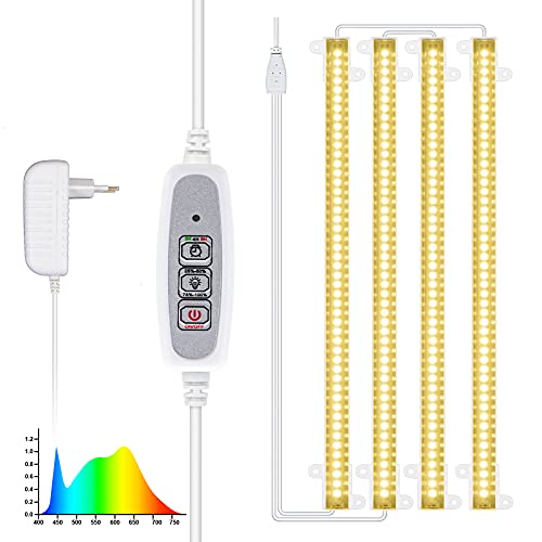 GreensinDoor 植物育成ライト LED 植物ライト光合成 暖色 タイマー機能 (2H / 4H / 8H) 4段階調光 192LED 4ヘッド付き 観葉植物育成ライト 室内栽培ランプ 40W 省エネ 日照不足解消 水耕栽培ランプ 多肉植物育成ライト 家庭菜園 室内園芸 水草栽培 野菜工場 屋内植物育成ライト GreensinDoor 植物育成ライト LED 植物ライト光合成 暖色 タイマー機能 (2H / 4H / 8H) 4段階調光 192LED 4ヘッド付き 観葉植物育成ライト 室内栽培ランプ 40W 省エネ 日照不足解消 水耕栽培ランプ 多肉植物育成ライト 家庭菜園 室内園芸 水草栽培 野菜工場 屋内植物育成ライト