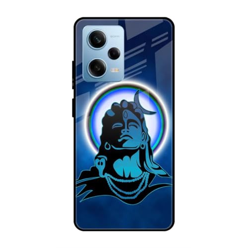 Image of SmashItUp Mahadev | Goddess | God's Designer Printed TPU Metal Case Mobile Back Cover for Redmi Note 12 Pro 5G