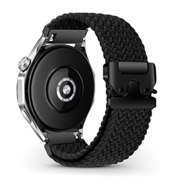 RoYiio Pulseira de nylon para Amazfit Bip 6 / Bip 5 / Balance/Pop 3S / GTR 4 / GTR 3 Pro, respirável, macia, confortável, pulseira esportiva de nylon tecido de 22 mm para Garmin Venu 3 / Forerunner