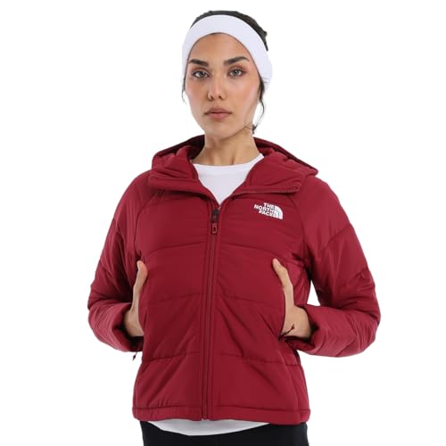 The North Face NF0A7ZIV1IX1 W HYALITE SYNTHETIC HOODIE Jacket Mujer BEETROOT Tamaño M